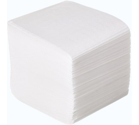 Изображение товара Туалетная бумага ACG 2 слойная, белая, листовая, 100_ целлюлоза, 200 листов, для диспенсера, (40 пачек) 1012526