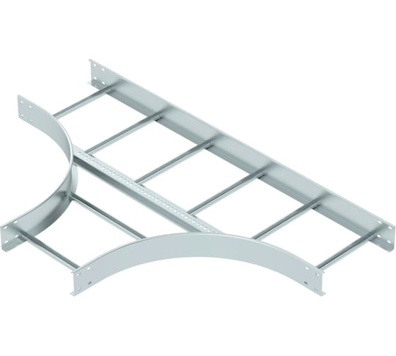 Изображение товара Т-образная секция лестничного лотка OBO Bettermann 110x200 мм R=500 мм 6219402