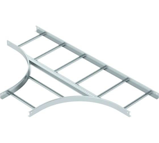 Изображение товара Т-образная секция лестничного лотка OBO Bettermann 60x500 мм R=500 мм 6213878