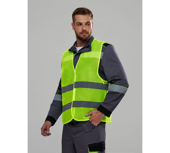 Изображение товара Сигнальный жилет Факел ProfLine Base, желтый, размер 56-58 87489530.004