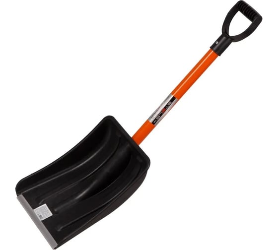 Изображение товара Полипропиленовая лопата для уборки снега STELS 275x365x790 мм, стальной черенок 61654