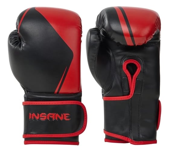 Изображение товара Боксерские перчатки Insane MONTU IN23-BG500, ПУ, красный, 8 oz ЦБ-00002434
