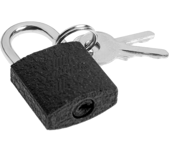 Изображение товара Навесной замок ТУНДРА 25 мм, 2 ключа, подвес 5496081