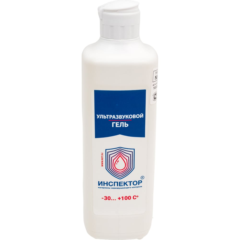 Изображение товара Промышленный ультразвуковой гель Инспектор GEL500 500 г для профессионального использования