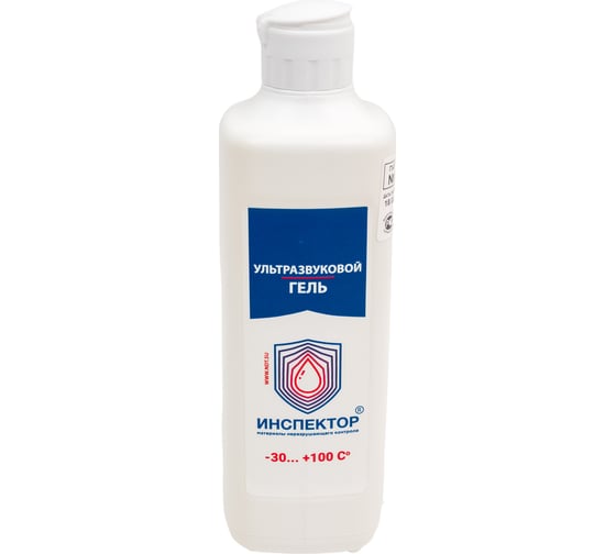 Изображение товара Гель ультразвуковой промышленный 500 г, флакон, от -30 до +100 С° Инспектор GEL500