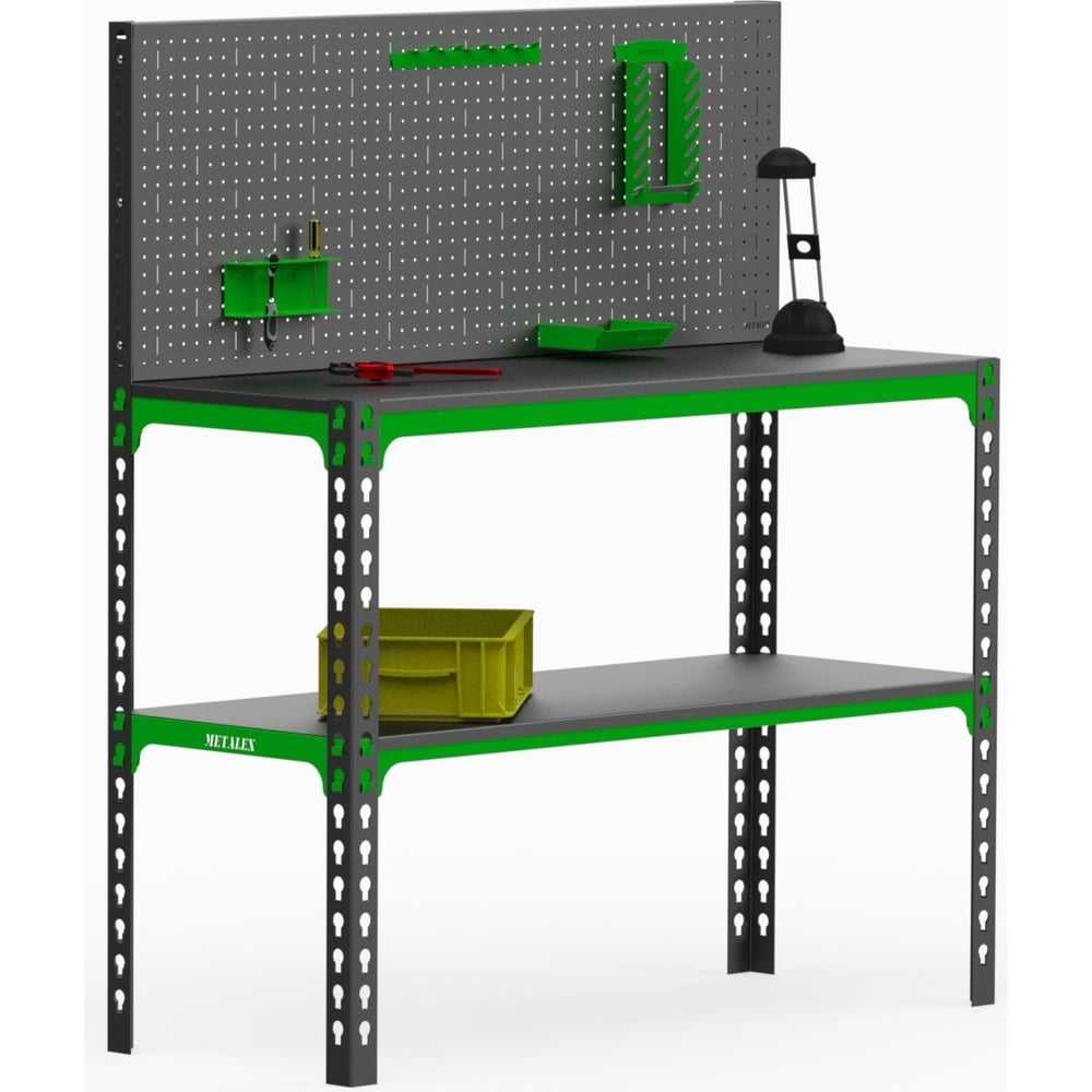 Изображение товара Стол-верстак Металекс 950x1700 мм с аксессуарами