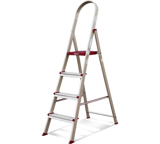 Изображение товара Стремянка Эйфель алюминиевая Гера 103+1