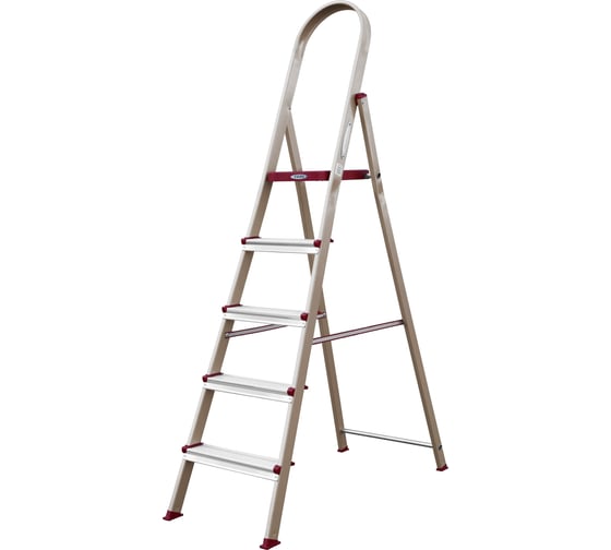 Изображение товара Стремянка Эйфель Гера алюминиевая 104+1