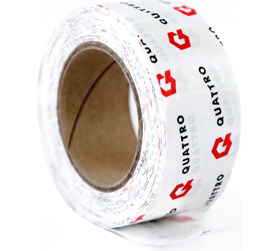 Изображение товара Односторонняя лента для монтажа пароизоляции QUATTRO TAPE 50 мм х 25 м 4610003801281