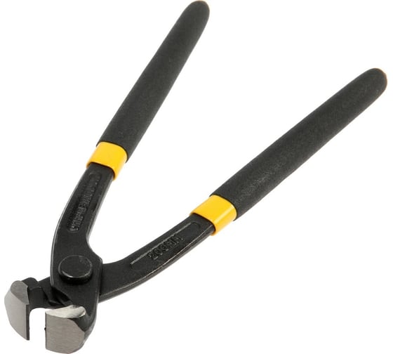Изображение товара Клещи ТУНДРА вязальные, CrV, прямые обрезиненные рукоятки, 200 мм 9438697