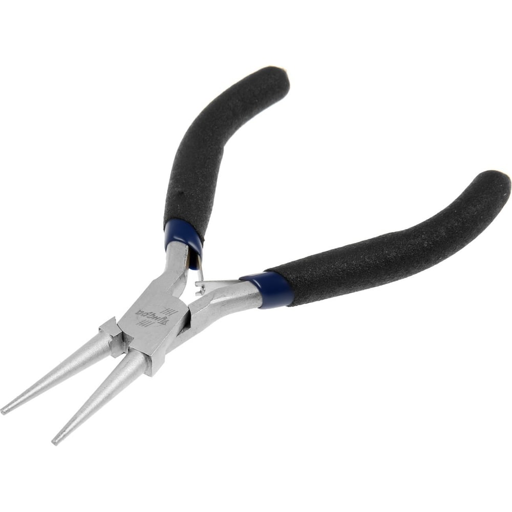 Изображение товара Круглогубцы ТУНДРА mini никелированные, 125 мм, обрезиненные рукоятки