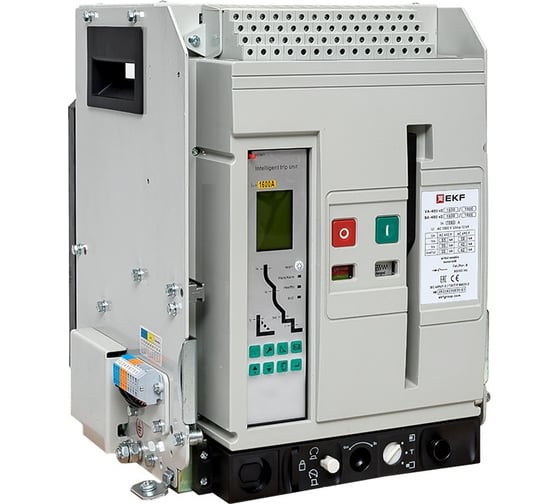 Изображение товара Автоматический выключатель EKF ВА-450 1600/1000А 3P 65кА выкатной v2 mccb450-1600-1000v-v2