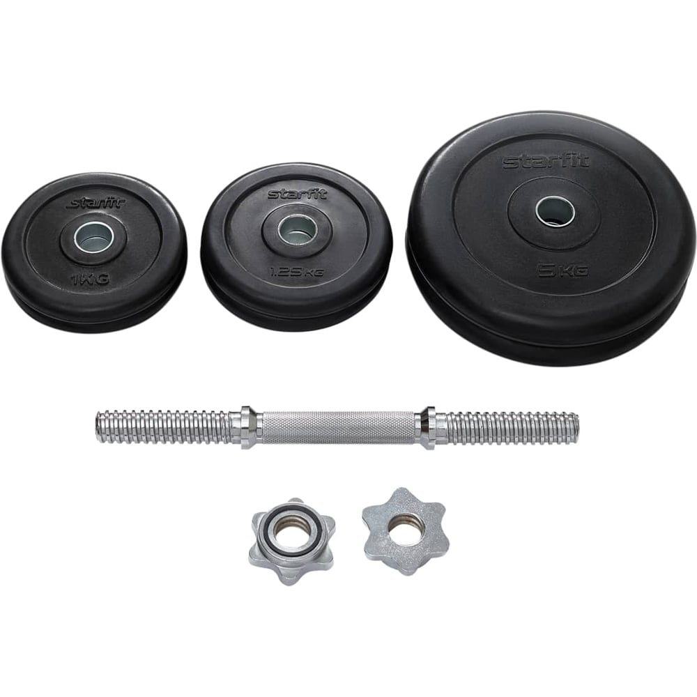 Разборная обрезиненная гантель в коробке Starfit DB-716 16 кг ЦБ-00002391