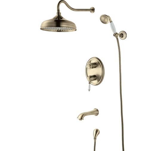 Изображение товара Смеситель Lemark Villa для ванны и душа, встраиваемый LM4822B