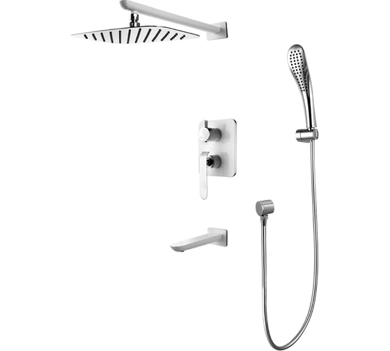 Изображение товара Смеситель Lemark Melange для ванны и душа, встраиваемый LM4922CW