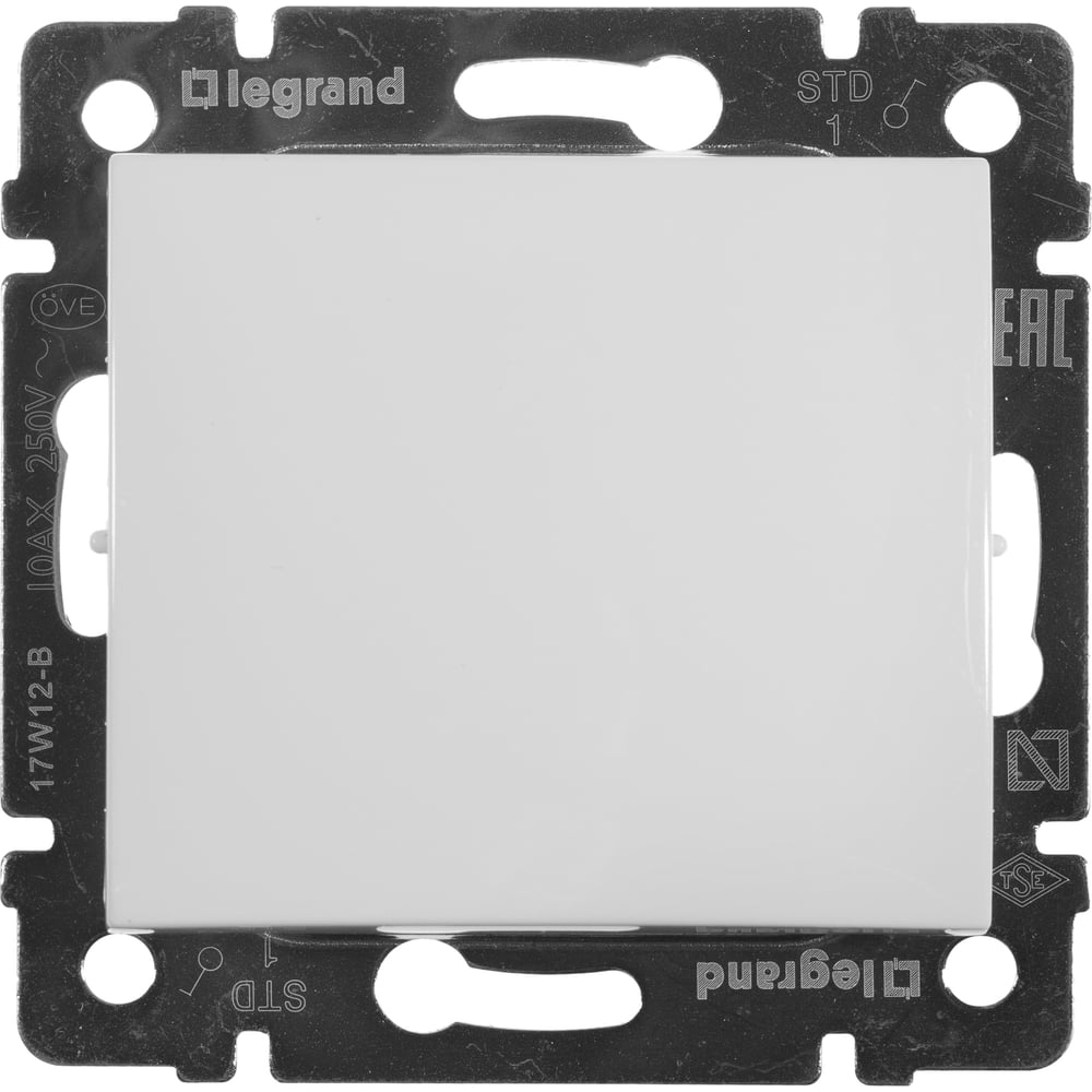 фото Выключатель legrand diy valena бел 1-клавишный 694260