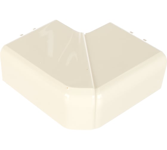 Изображение товара Угол розетка Legrand плоский 90° для односекционных кабель-каналов DLP 50х105 белый 010786