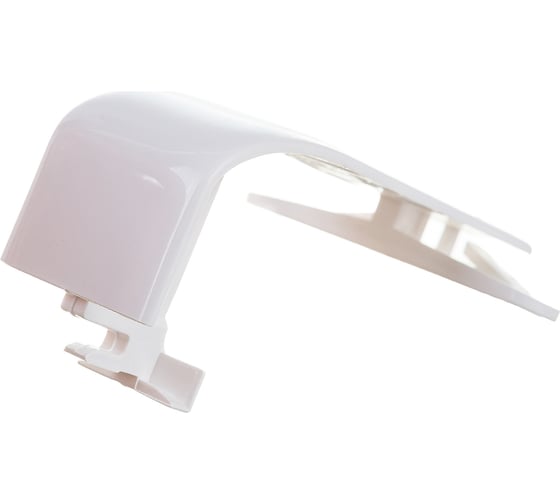 Изображение товара Накладка Legrand на стык профиля на защелках для односекционных кабель-каналов DLP 50х105 белый 010696