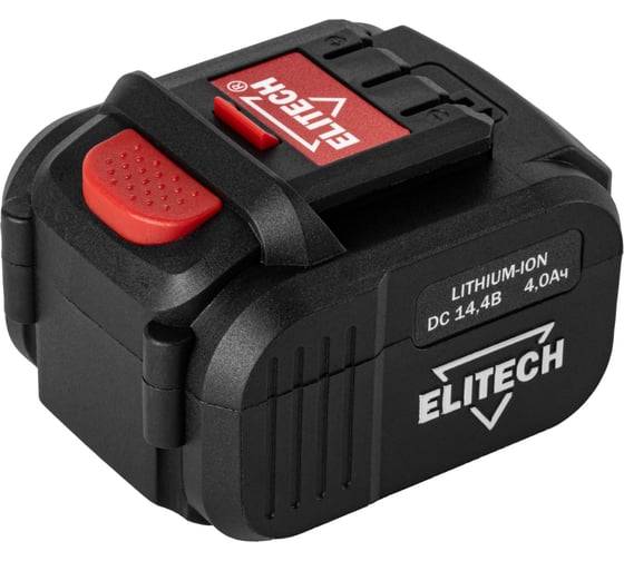 Изображение товара Аккумулятор Elitech 1820.067500 (Li-ion, 14,4В, 4Ач) 188828