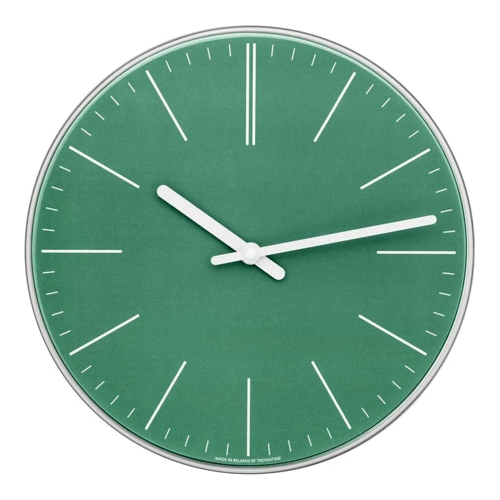 Изображение товара Настенные часы TROYKATIME Тройка 52000570 зеленые