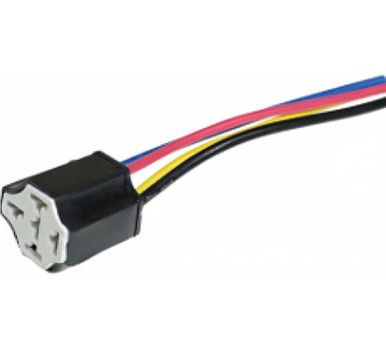 Изображение товара Колодка под реле Nord-Yada 5 контактов, керамика для а/м ВАЗ, ГАЗ, УАЗ 904361