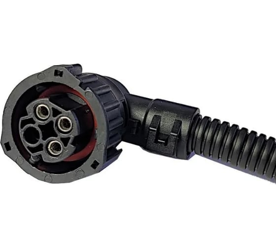 Изображение товара Разъем Nord-Yada байонет угловой с тремя проводами 1845-967325-3 906588