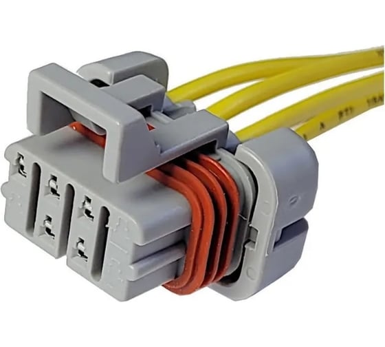 Изображение товара Разъем Nord-Yada к жгуту форсунок 2123, 5 конт.гнездовой, с проводами 12052600 906581