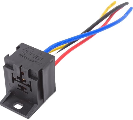 Изображение товара Колодка под реле Nord-Yada 5 контактов с проводами, пластик (3334485008) для а/м ВАЗ, ГАЗ, УАЗ  904684