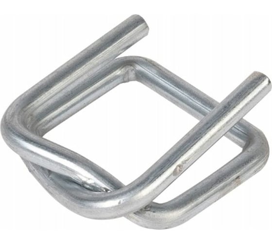 Изображение товара Металлическая пряжка для ПП/ПЭТ лент FLAGMAN TOOLS 20 мм, 500 шт. PM00700253