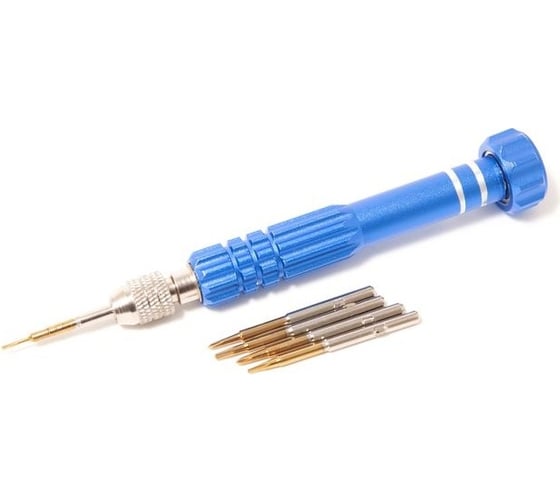 Изображение товара Отвертка BaumAuto ювелирная с комплектом бит для точных работ, в блистере BM-3031316(15702)