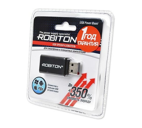 Изображение товара USB ускоритель Robiton USB Power Boost BL1 12567