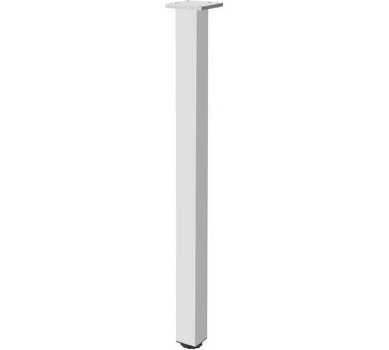 Изображение товара Опора для стола GTV квадратная, 820x60x60 мм, регулируемая, алюминиевая NM-60R820-05