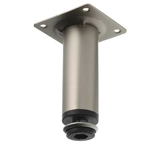 Изображение товара Регулируемая опора GTV 30x100 мм, сатин, 60кг NM-BD-100-02