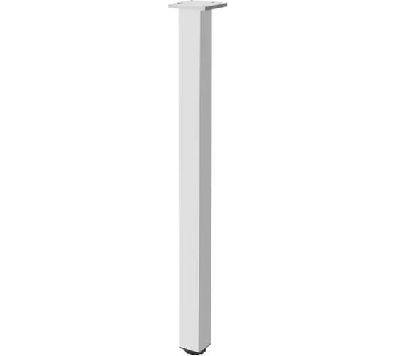 Изображение товара Опора для стола GTV квадратная, 710x60x60 мм, регулируемая, алюминиевая NM-60R710-05