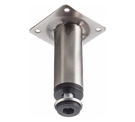 Изображение товара Регулируемая опора GTV 30x100 мм, инокс, 60кг NM-BD-100-06