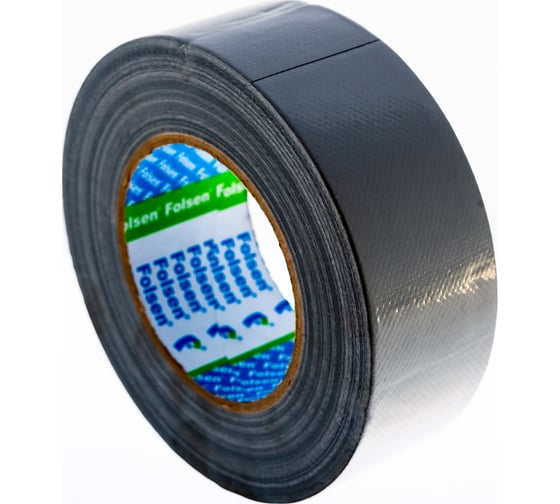 Изображение товара Влагоустойчивая тканевая лента FOLSEN 48мм х50м, серая 052064850