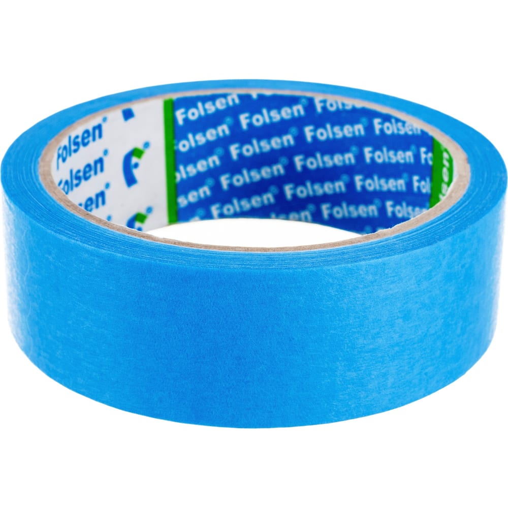 Малярная лента для особо точных линий для наружных работ Folsen лента малярная 48 мм синяя основа бумажная 25 м фрегат крепированная для наружных работ крс4825