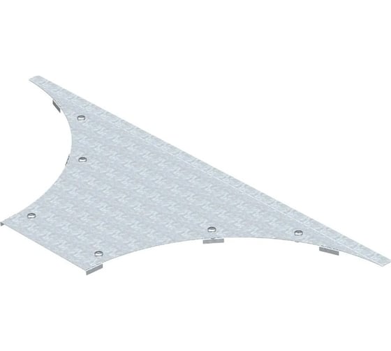 Изображение товара Крышка Т/Х-образной секции OBO Bettermann WAAD 600 DD, для усиленных лотков, B=600 мм, сталь, горячий цинк 6231938