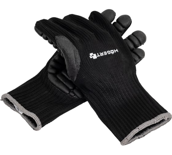 Изображение товара Рабочие антивибрационные перчатки с полиуретановым покрытием HOEGERT TECHNIK Brol размер 9 HT5K765-9