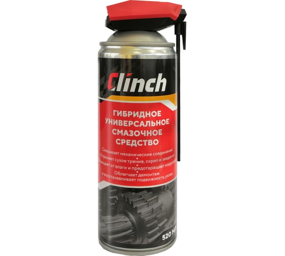 Изображение товара Гибридное универсальное смазочное средство Clinch флакон 520 мл 29129