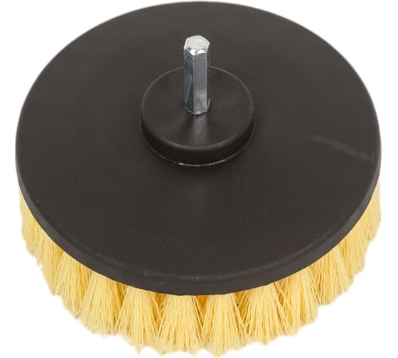 Изображение товара Щетка для уборки интерьера на шуроповерт (шестигранник) HI-TECH INDUSTRIES SS-50