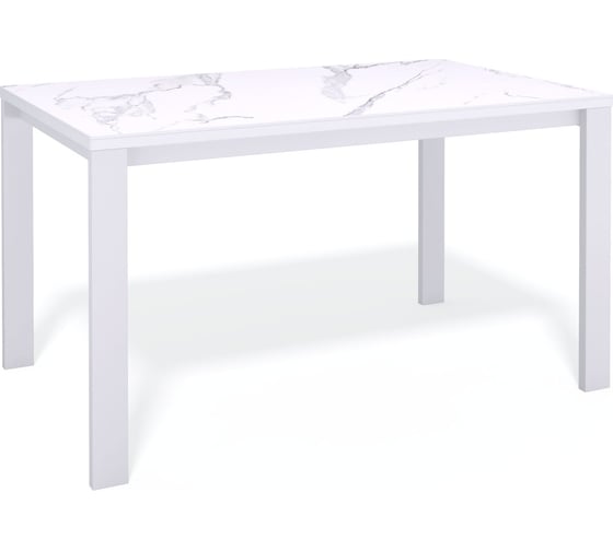 Изображение товара Стол KENNER BL1300, белый/керамика мрамор белый 325044