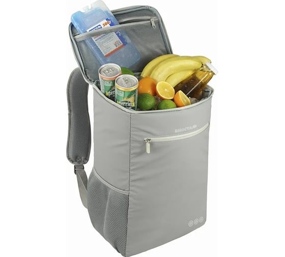 Изображение товара Рюкзак-холодильник Biostal Сити 25 л, серый TRP-25D