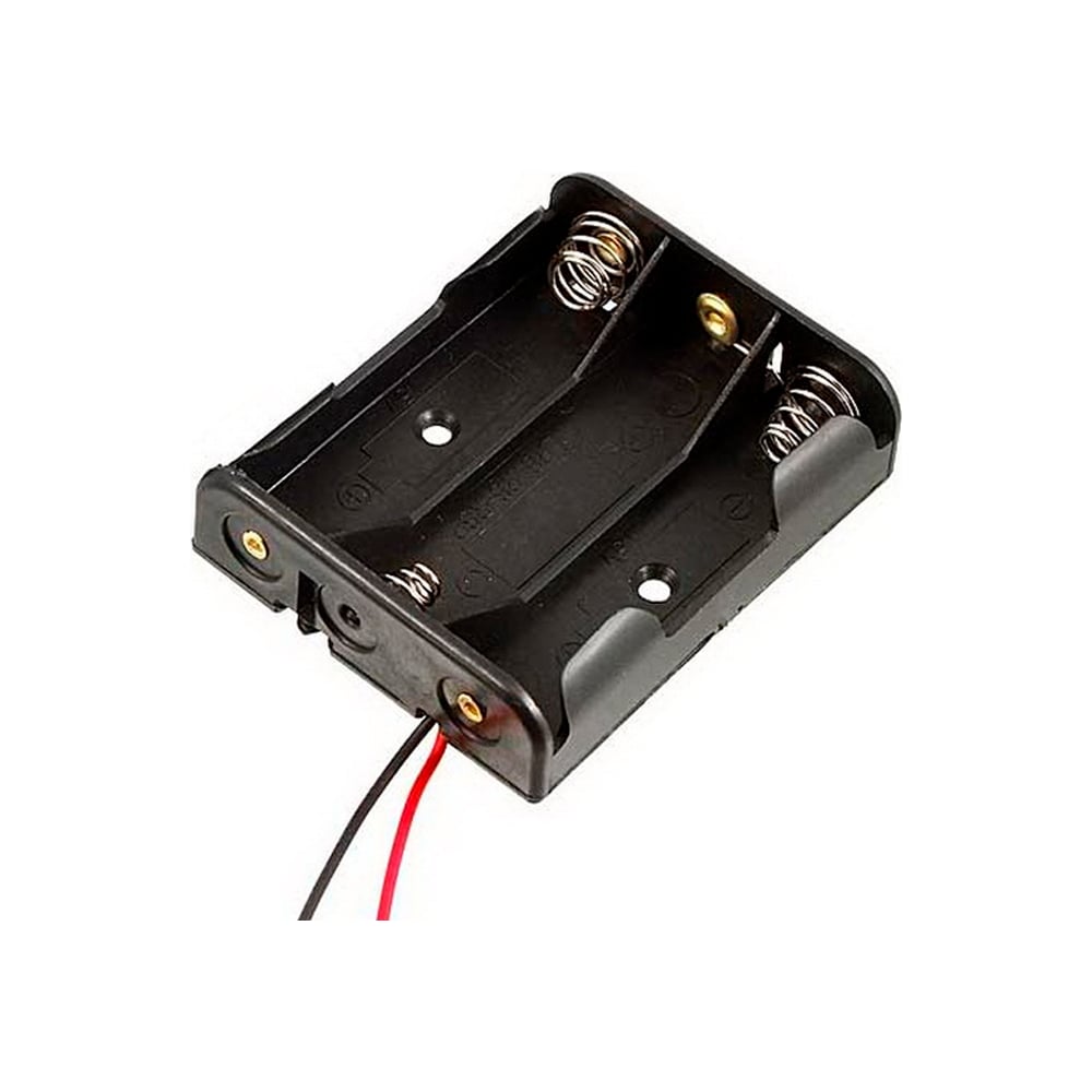 Изображение товара Батарейный отсек Pro Legend BH331 AA 3x1 открытый для батареек R6 LR6 FR6