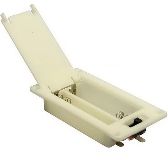 Изображение товара Батарейный отсек Pro Legend AAAx2 switch 70x35x14 мм, закрытый PL2570