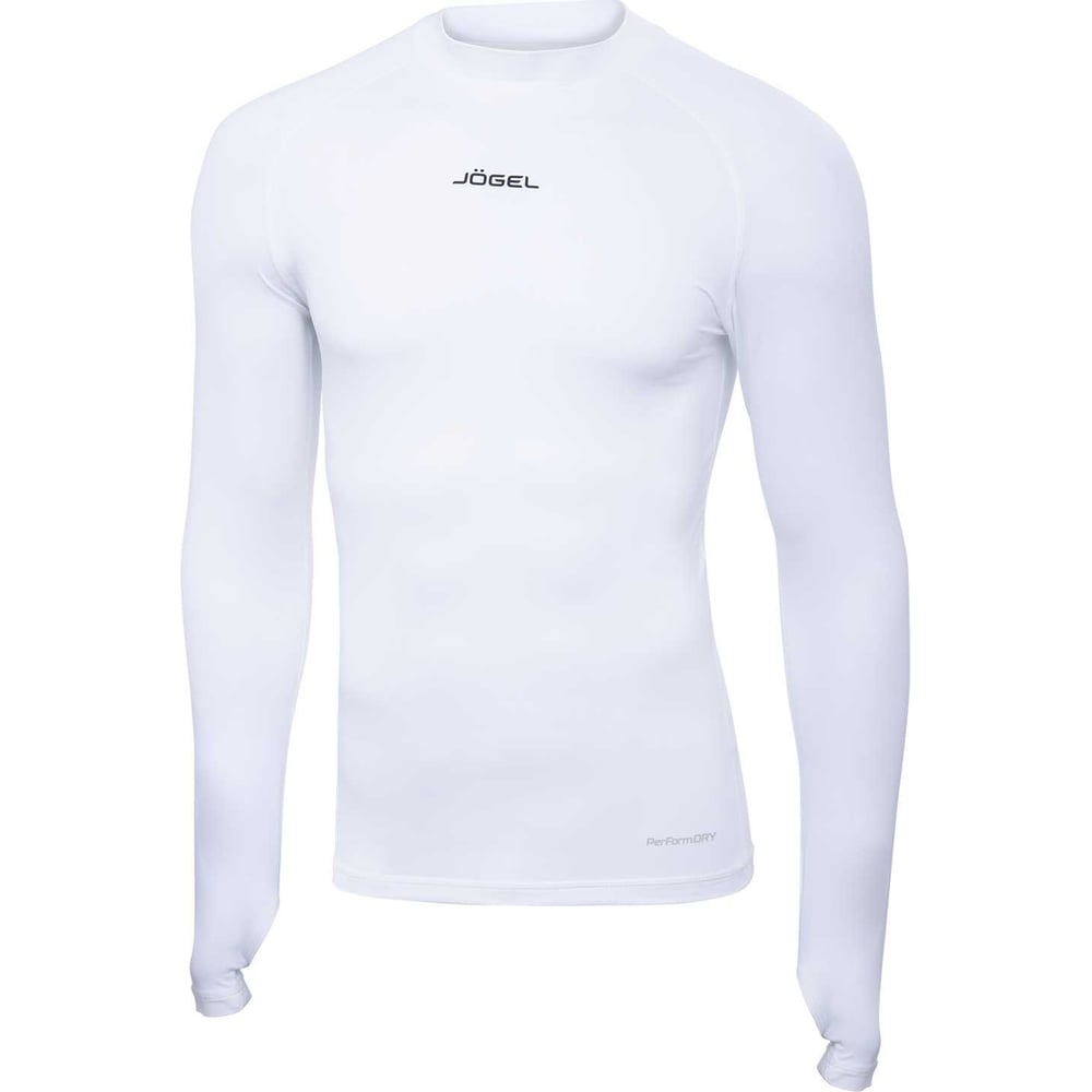 Изображение товара Компрессионная футболка с длинным рукавом Jogel PerFormDRY Top LS JBL-1200-016 мужская белая/черная