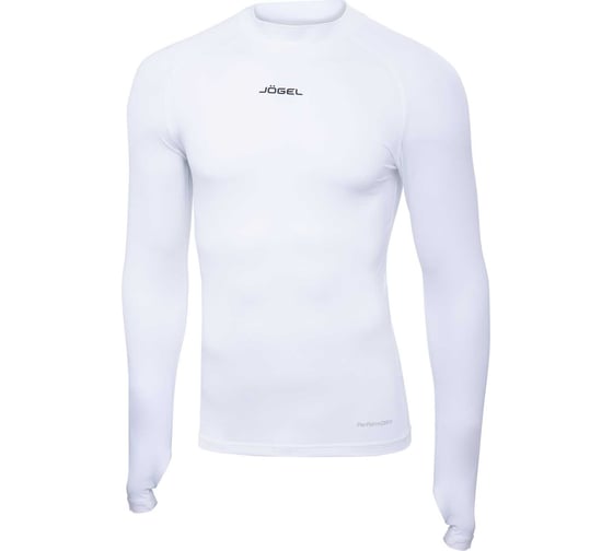 Изображение товара Компрессионная футболка с длинным рукавом Jogel Camp PerFormDRY Top LS JBL-1200-016, белый/черный УТ-00016264