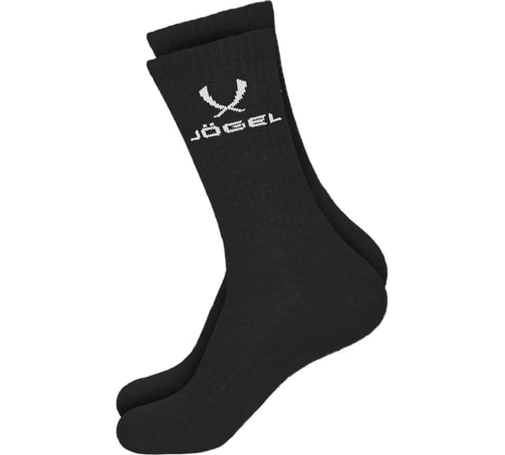 Изображение товара Высокие носки Jögel ESSENTIAL High Cushioned Socks JE4SO0421.99, черный, 2 пары УТ-00020745