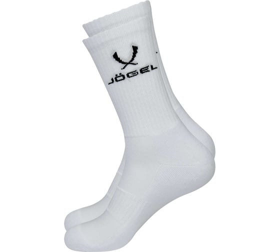 Изображение товара Высокие носки Jögel ESSENTIAL High Cushioned Socks JE4SO0421.00, белый, 2 пары УТ-00020749