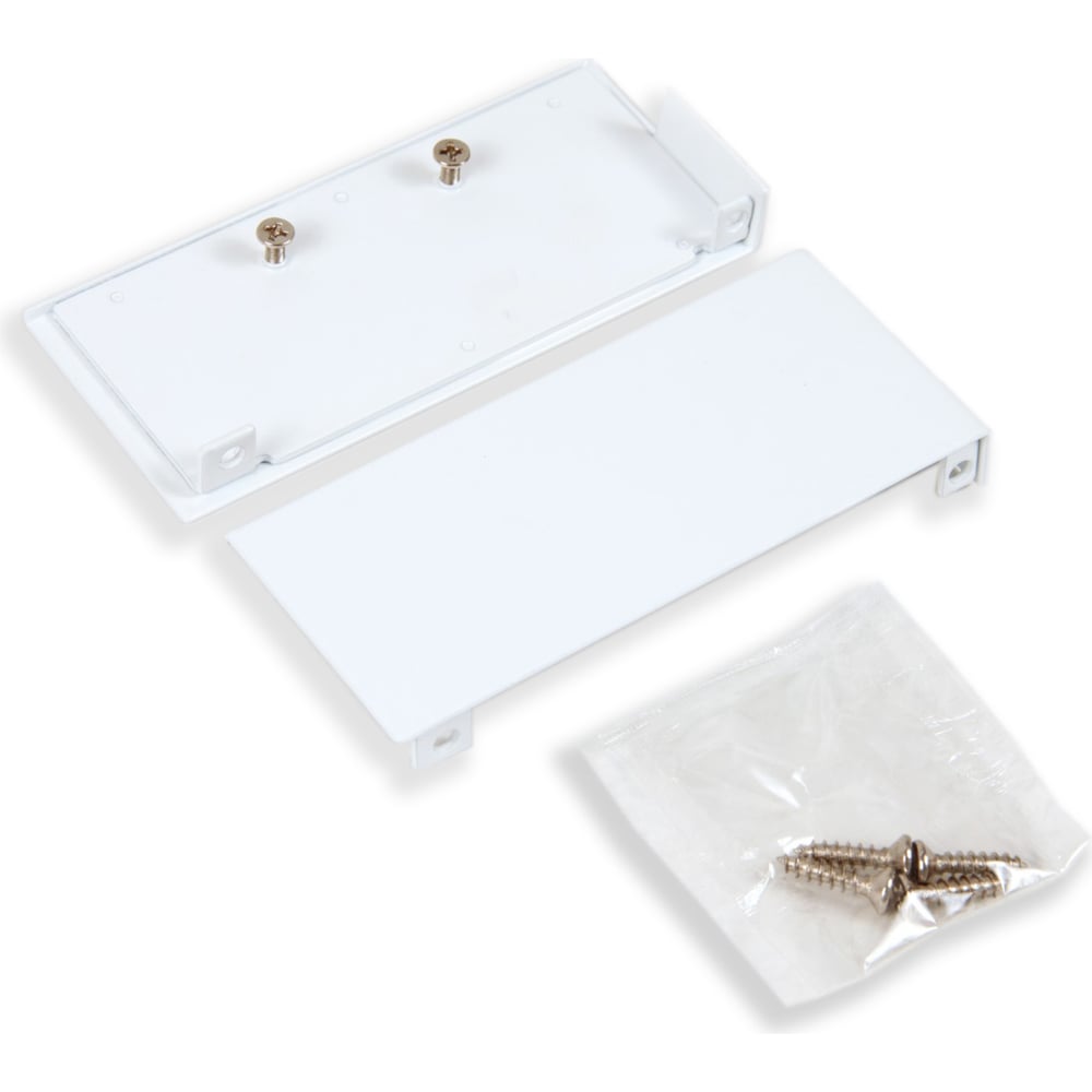 Изображение товара Держатель передней стенки BOYARD СТАРТ высокого внутреннего с прямыми боковинами SBH63/W, белые 100076